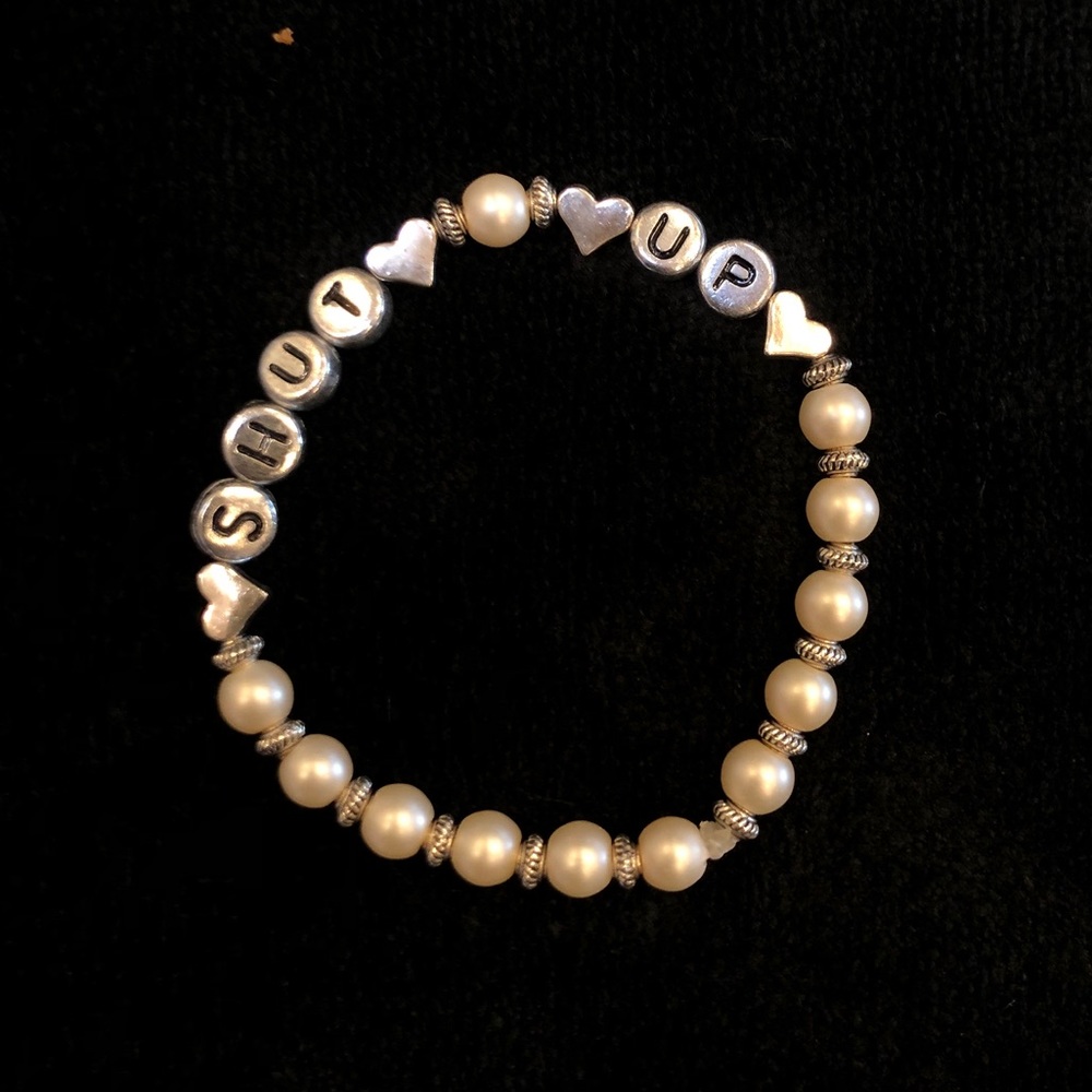 SHUT UP Stretchy Bracelet